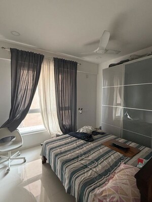 Living Room in 2 BHK Apartment at Pacifica Hill Crest, Gachibowli – for Rent