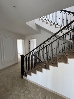 Staircase in 4 BHK Villa at Shalimar One World Valencia County, Gomti Nagar – for Rent