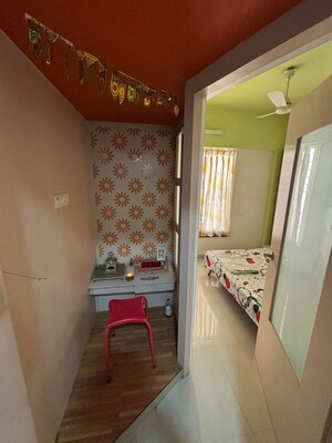 Living Room in 2 BHK Apartment at Vilas Javdekar Palladio, Tathawade – for Rent