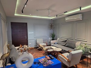 Living Room in 3 BHK Apartment at Aparna Luxor Park, Kondapur – for Sale