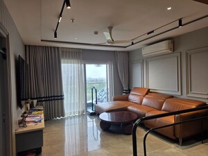 Living Room in 3 BHK Apartment at Aparna Luxor Park, Kondapur – for Sale