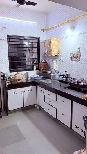 Kitchen in 3 BHK Apartment at Maninagar – for Sale