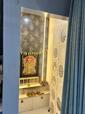 Bedroom in 3 BHK Apartment at Srusti Symphony, Kondapur – for Sale
