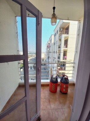 Balcony in 2 BHK Apartment at Ninex RMG Residency, Sector 37c – for Rent