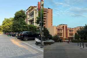 3 BHK Apartment – Exterior View View at Unitech The Residences Sector 33, Sector 33 - for Rent