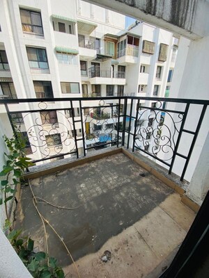 Balcony in 2 BHK Apartment at ARV Ganga Kingston, Mohammadwadi – for Rent