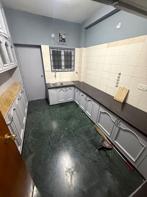 Kitchen in 3 BHK Apartment at Defence Colony – for Rent