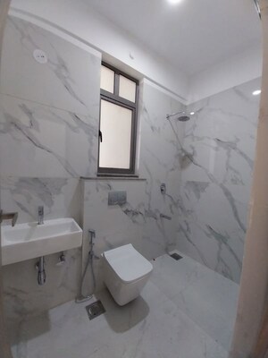 Bathroom in 2 BHK Apartment at Savvy Merushikhar, Andheri East – for Rent