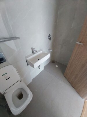 Bathroom in 2 BHK Apartment at Savvy Merushikhar, Andheri East – for Rent