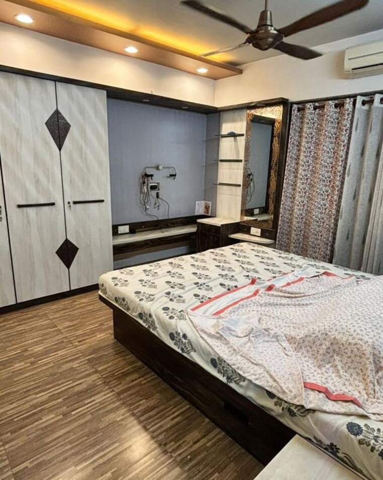 Bedroom, kalpa-taru-siddhachal-iii 3 Bedroom 1300 Sq.Ft. Apartment In Vasant Vihar Thane 10366072