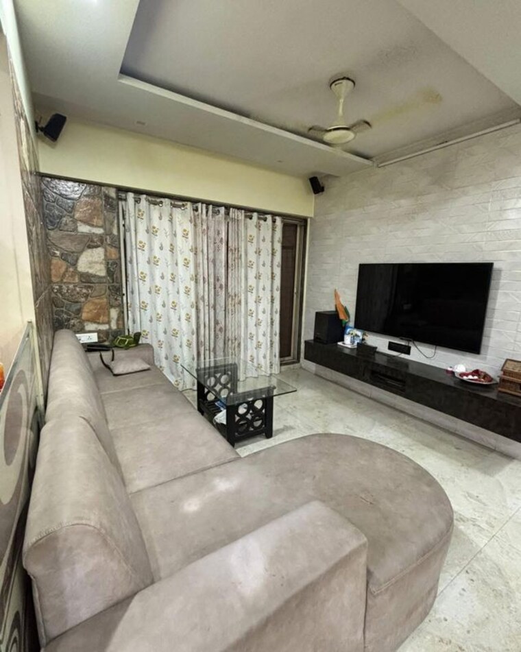 Living Room, kalpa-taru-siddhachal-iii 3 Bedroom 1300 Sq.Ft. Apartment In Vasant Vihar Thane 10366072