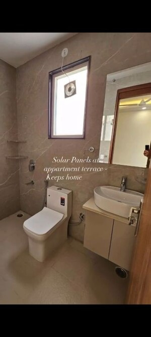 Bathroom in 2 BHK Builder Floor at Sector 43 – for Rent