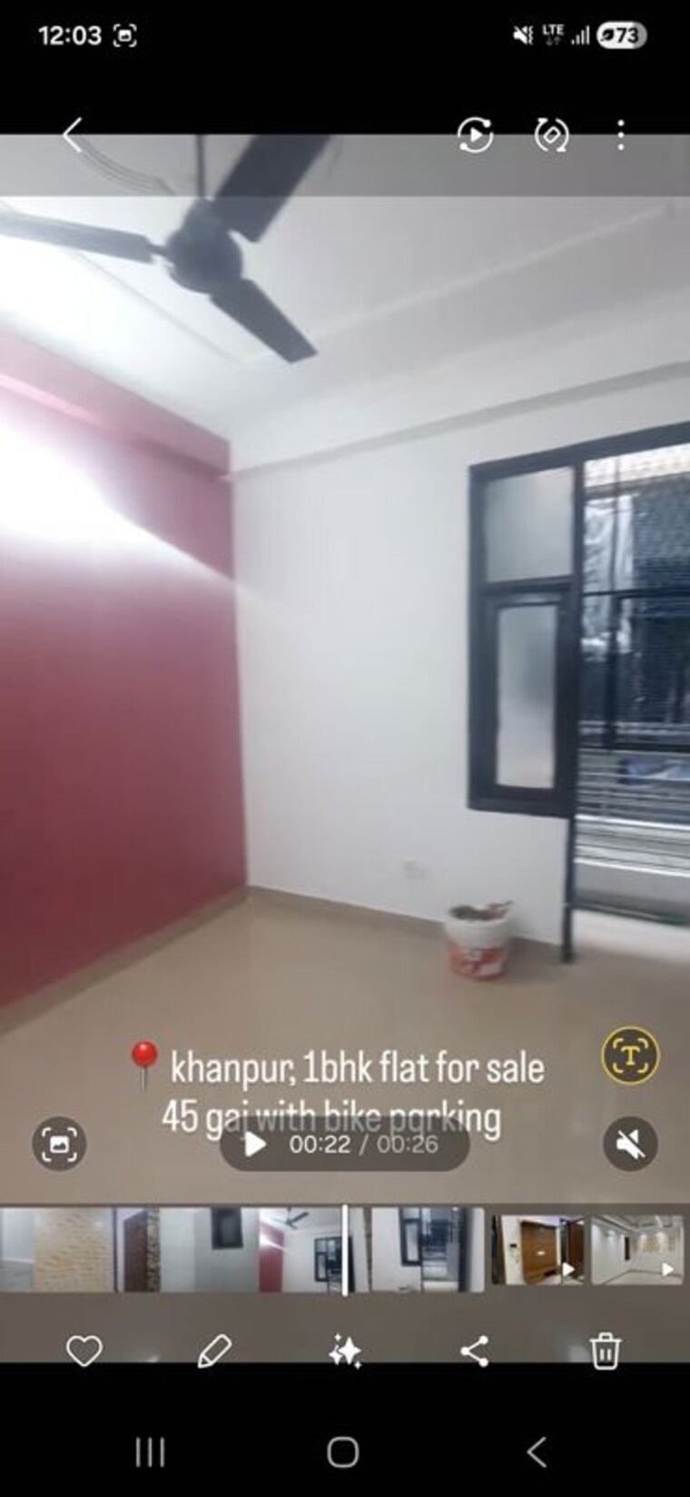 Room, khanpur 1 Bedroom 45 Sq.Yd. Builder Floor In Khanpur Delhi 10366144
