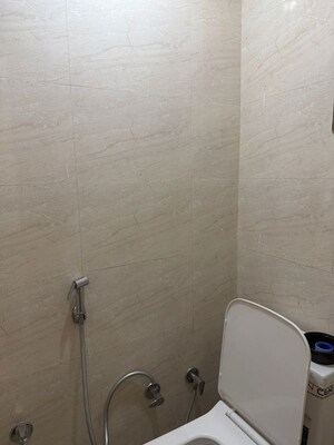 Bathroom in 1 BHK Builder Floor at Tagore Garden Extension – for Rent