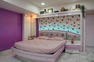 Bedroom in 4 BHK Apartment at K Raheja Artesia, Worli – for Rent