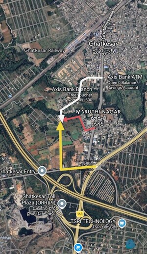  Plot – Map Location View at Ghatkesar - for Sale