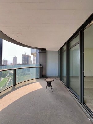 Building Lobby in 3 BHK Apartment at Omkar 1973, Worli – for Rent