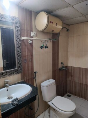 Bathroom in 4 BHK Apartment at Nimbus The Hyde park, Sector 78 – for Sale