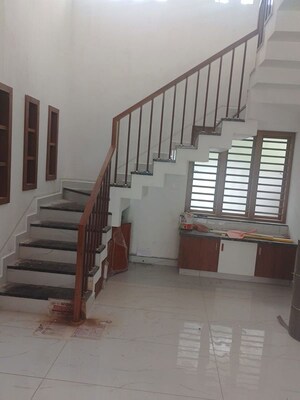Staircase in 4 BHK Independent House at Mannuthy – for Sale