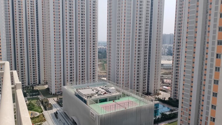 Exterior View, western-springs 3 Bedroom 3490 Sq.Ft. Apartment In Puppalaguda Hyderabad 10366210