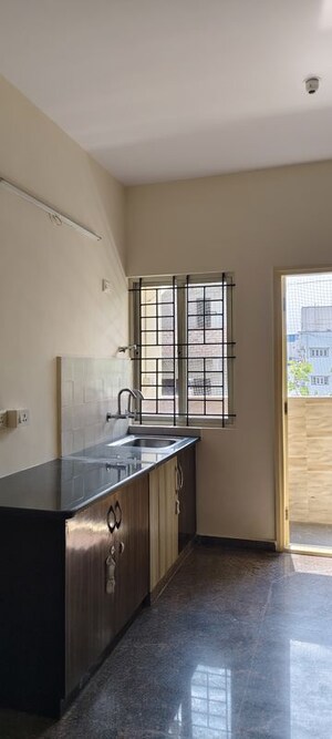 Kitchen in 3 BHK Apartment at Halasuru – for Rent