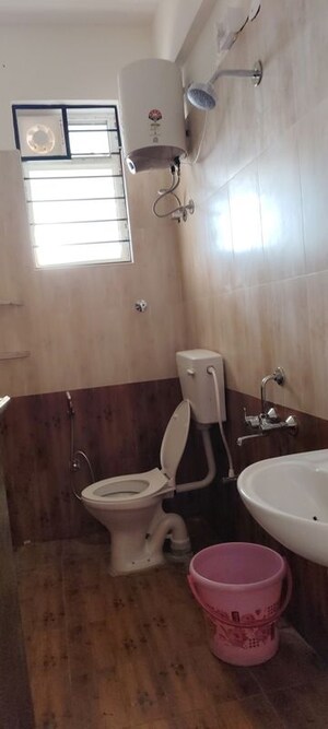 Bathroom in 3 BHK Apartment at Halasuru – for Rent