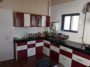 Kitchen in 2 BHK Apartment at Bhusari Colony – for Rent