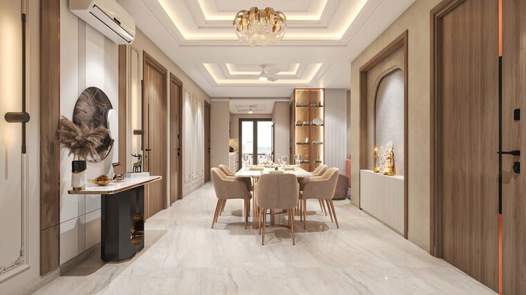 Living Room, dlf-garden-city-independent-floors 4 Bedroom 269 Sq.Yd. Builder Floor In Sector 92 Gurgaon 10366251