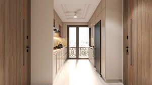 Building Lobby in 4 BHK Builder Floor at DLF Garden City Independent Floors, Sector 92 – for Sale
