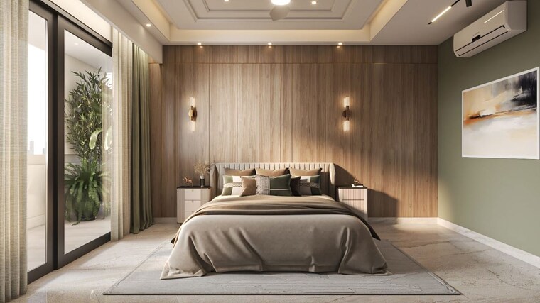 Bedroom, dlf-garden-city-independent-floors 4 Bedroom 269 Sq.Yd. Builder Floor In Sector 92 Gurgaon 10366251