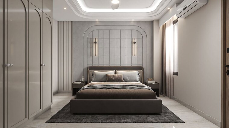 Bedroom, dlf-garden-city-independent-floors 4 Bedroom 269 Sq.Yd. Builder Floor In Sector 92 Gurgaon 10366251