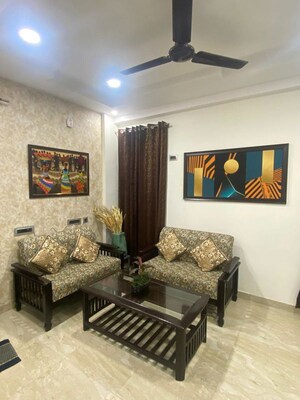Living Room in 2 BHK Builder Floor at Mussoorie Road – for Rent