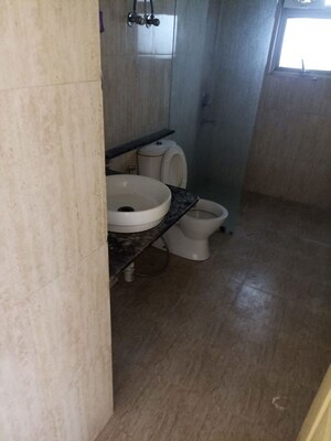 Bathroom in 3 BHK Apartment at Paarth Aadyant, Gomti Nagar – for Rent