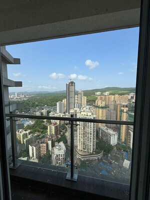 Balcony in 3 BHK Apartment at JP Decks, Goregaon East – for Rent