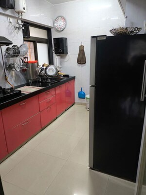 Kitchen in 3 BHK Apartment at Godrej Central, Chembur – for Rent