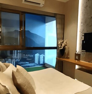 Kitchen in 2 BHK Apartment at Runwal 25 Hour Life, Manpada – for Sale