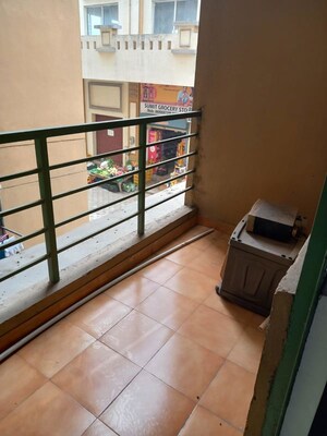 Balcony in 1 BHK Apartment at Ninex RMG Residency, Sector 37c – for Rent