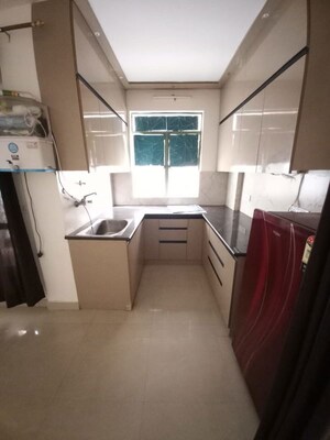 Kitchen in 1 BHK Apartment at Ninex RMG Residency, Sector 37c – for Rent