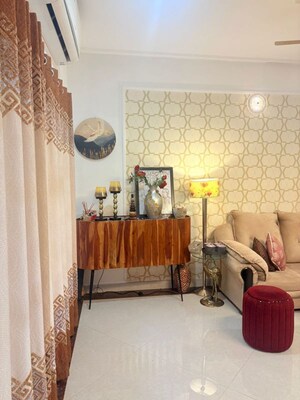 Living Room in 3 BHK Villa at Canal Road – for Sale