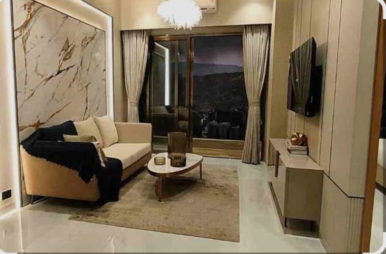 Living Room, runwal-lands-end 2 Bedroom 649 Sq.Ft. Apartment In Kolshet Thane 10366441