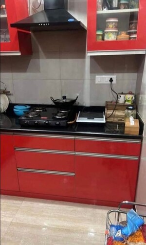 Kitchen in 3 BHK Apartment at Huda HBC Society, Sector 9 – for Rent