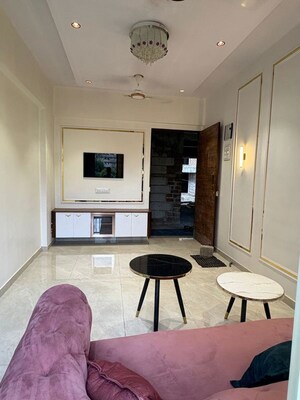 Living Room in 1 BHK Apartment at Harsh Parvati Maya, Virar East – for Sale