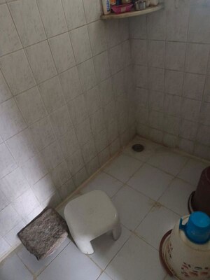 Bathroom in 1 BHK Apartment at Snehankit CHS, Aundh – for Rent