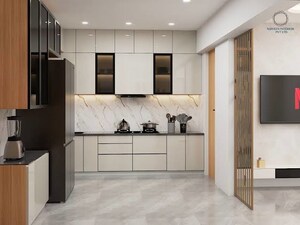 Kitchen in 4 BHK Apartment at M3M Trump Tower, Sector 65 – for Rent