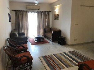 Living Room in 1 RK Apartment at Zygon Square, Sector 63 – for Rent