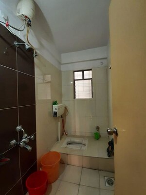 Bathroom in 2 BHK Apartment at Goel Ganga Gyanganga, Rahatani – for Rent