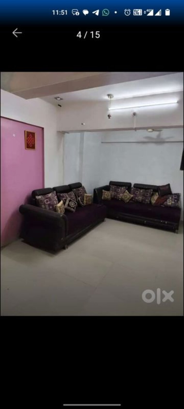 Living Room, ganadhish-empire-chsl 2 Bedroom 1100 Sq.Ft. Apartment In Pimple Saudagar Pune 10347100