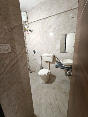 Bathroom in 2 BHK Apartment at MAK Krish Avenue, Wakad – for Rent