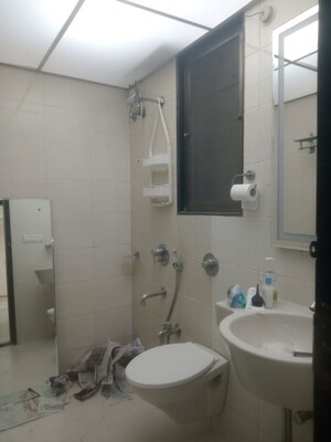 Bathroom in 2 BHK Apartment at Gundecha Hills, Chandivali – for Rent