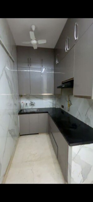 Kitchen in 2 BHK Builder Floor at Lajpat Nagar I – for Rent